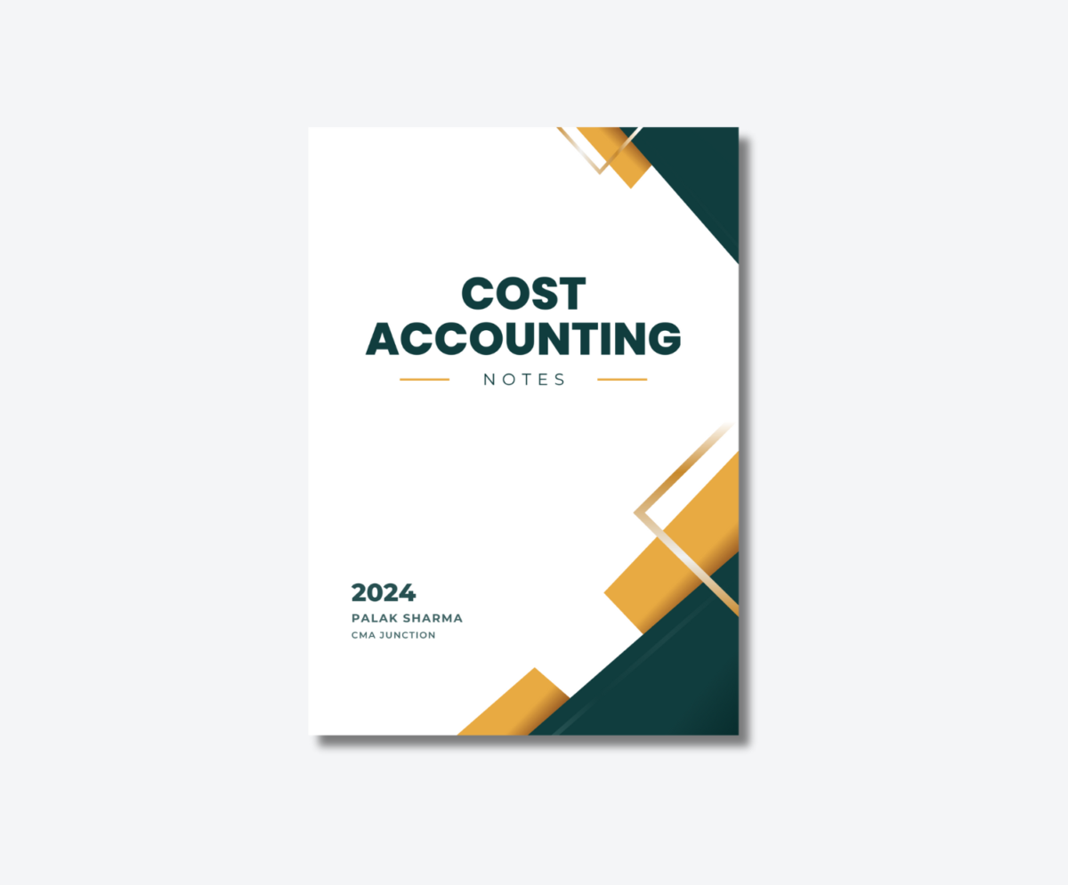 Cost Accounting 2024