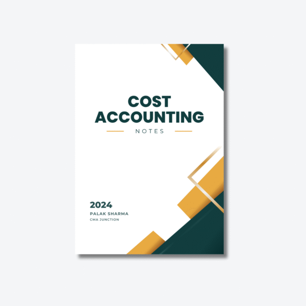 Cost Accounting 2024 Cost Accounting 2024