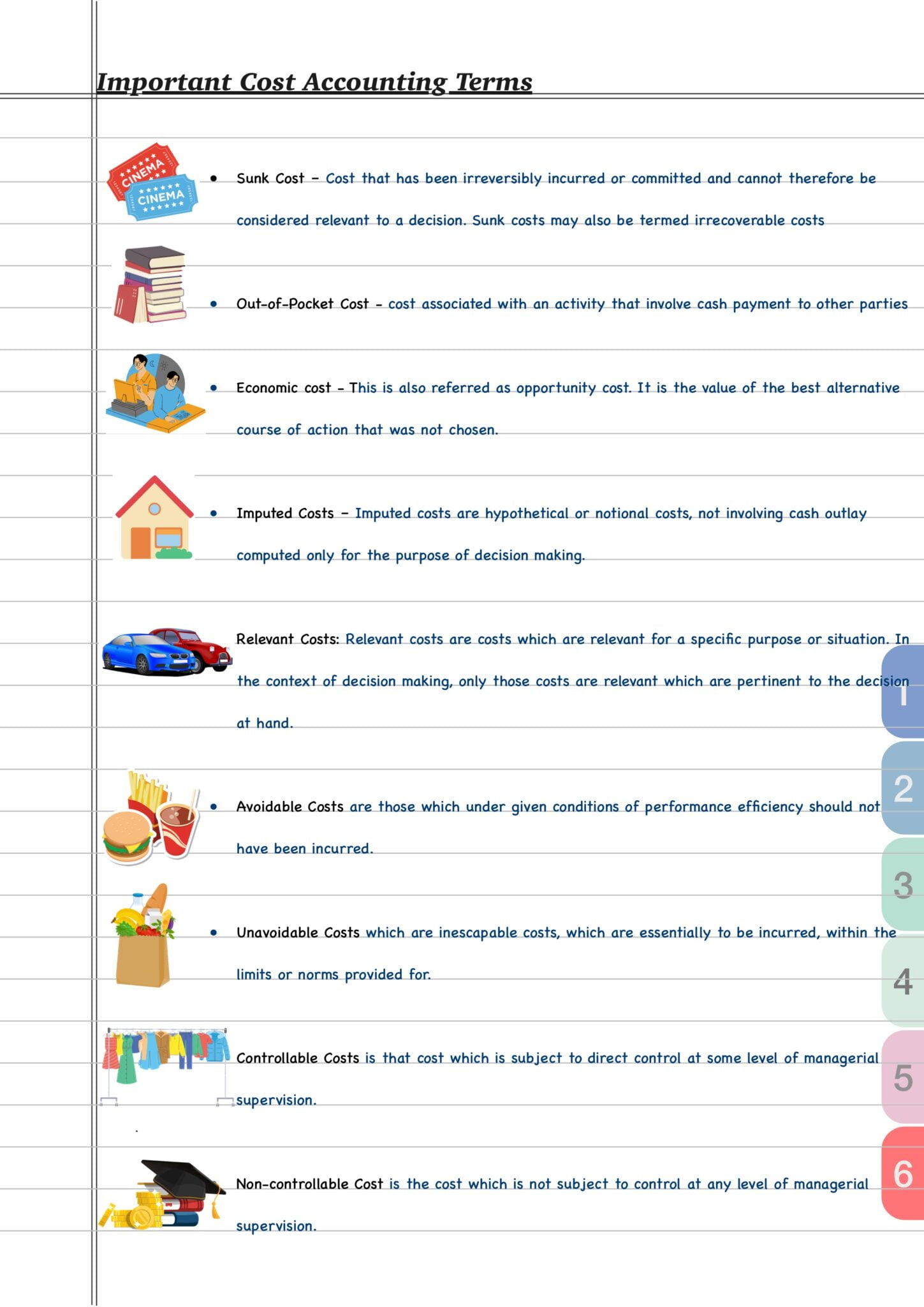 Cost Accounting Notes | Paper 8 | CMA Inter | JUN/DEC 2024 (PDF) – CMA ...