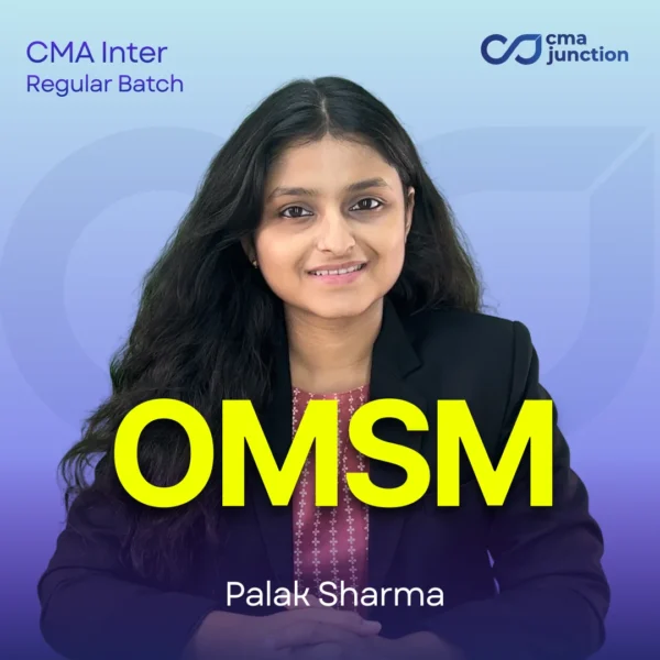 Operations Management and Strategic Management Classes | CMA Inter