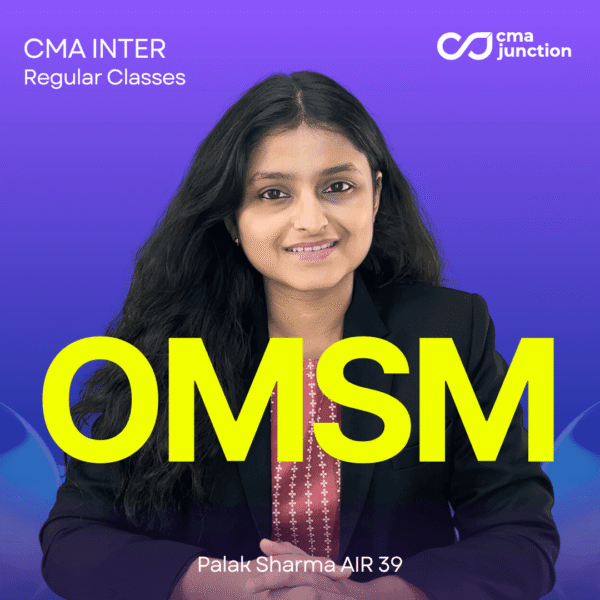class OMSM Classes | CMA Inter