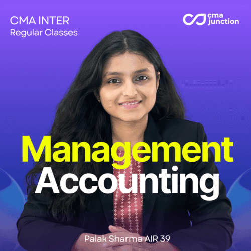14(1) Management Accounting Classes | CMA Inter