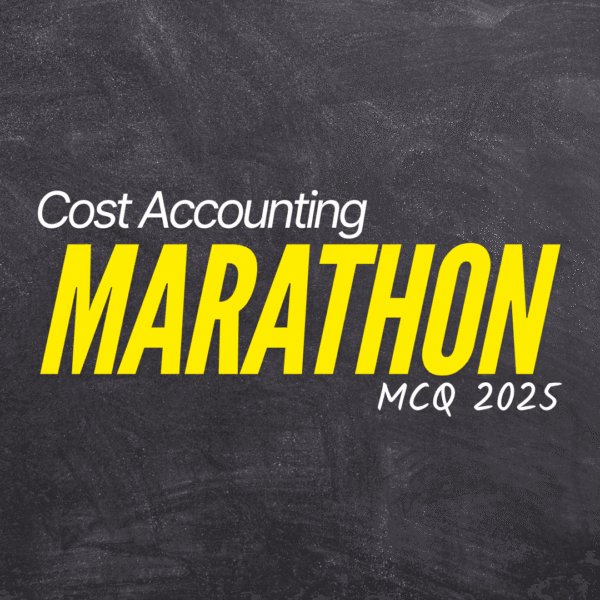 cma (2)(1) MCQ Cost Accounting Marathon