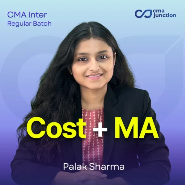 Cost Accounting + Management Accounting | CMA Inter