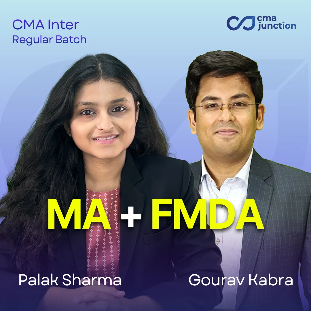 Management Accounting + FMDA Combo Classes | CMA Inter