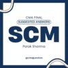 CMA Final SCM | Suggested Answers June 2026